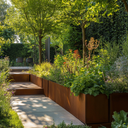 Bacs Sur Mesure en Acier Corten